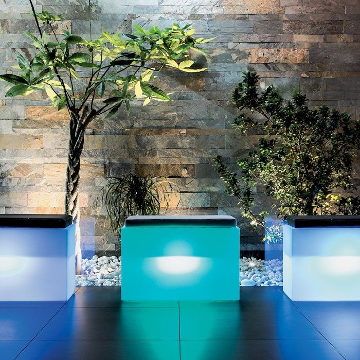 Ce Banc Lumineux Exterieur Led Rgb Avec Batterie De avec Salon De Jardin Lumineux