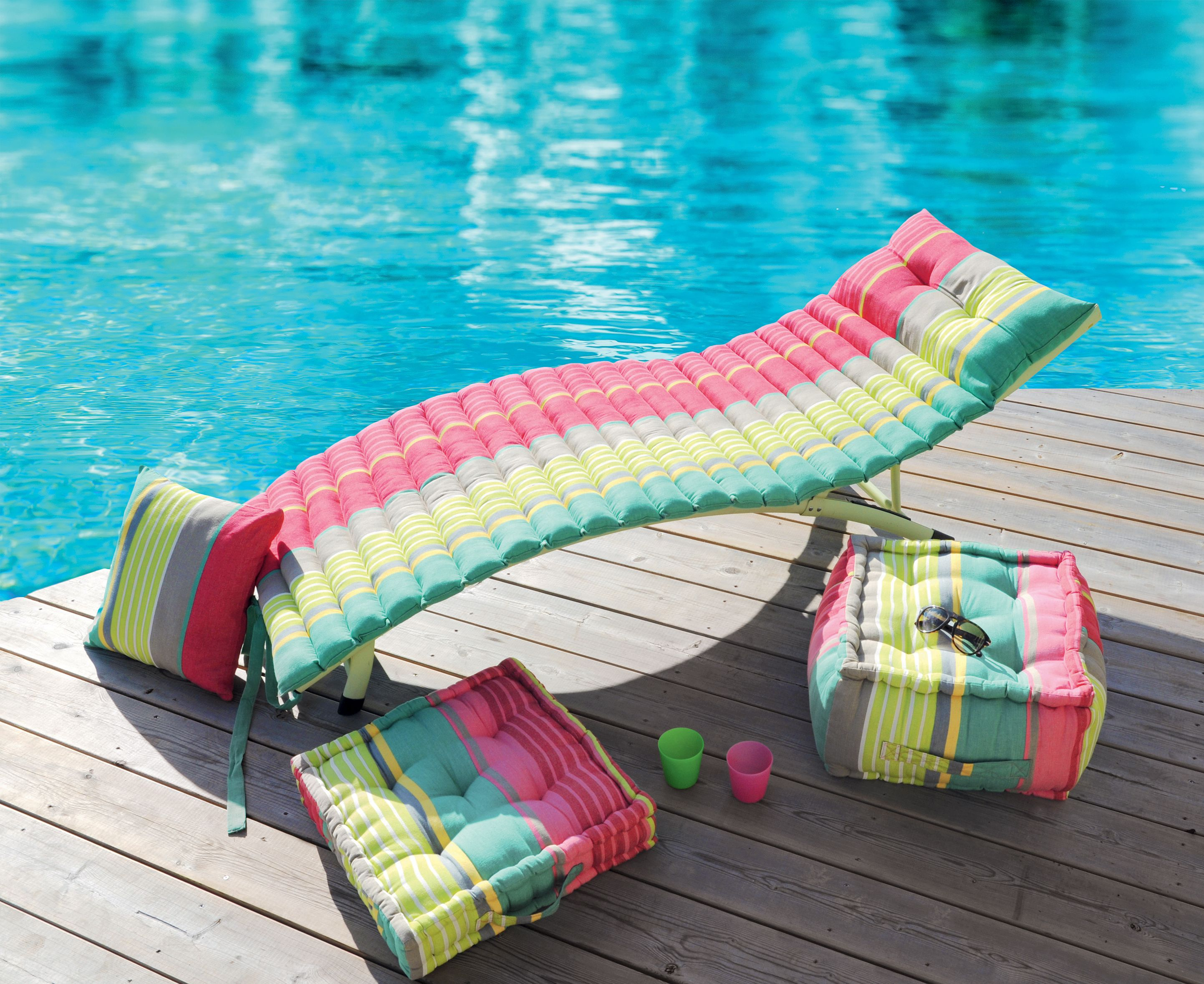 Centrakor  Collection St Tropez  Coussin, Pouf, Bain De tout Fauteuil