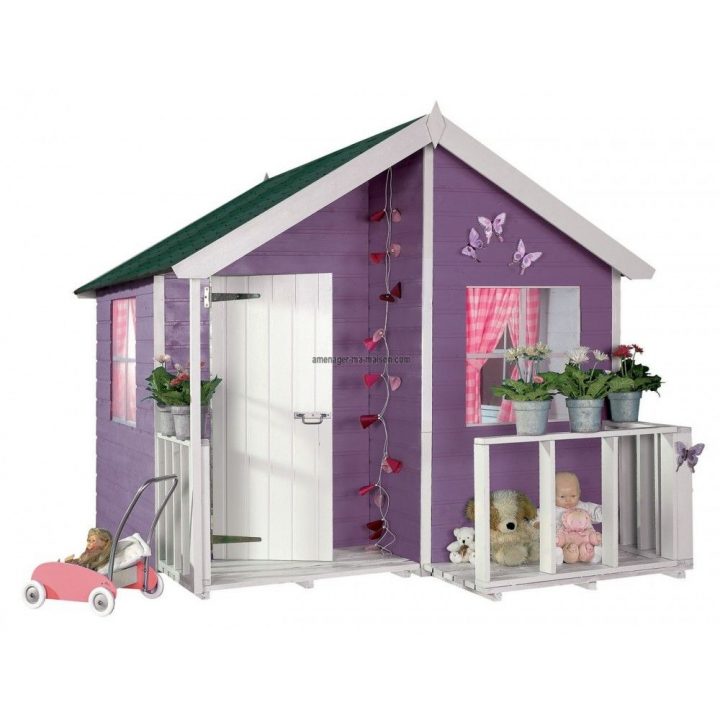 Cette Maisonnette En Bois Pour Enfants Personnalisable tout Maison De Jardin Pour Enfants