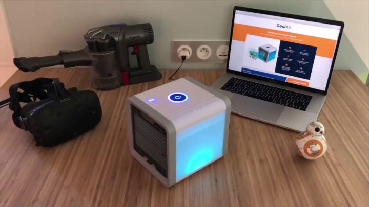 Cette Mini Clim Portable Est Géniale ! avec Mini Climatiseur Pour Chambre