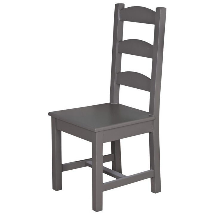 Chaise À Entretoise Dossier Droit 3 Barrettes – Demeure Et à Chaise Romane But