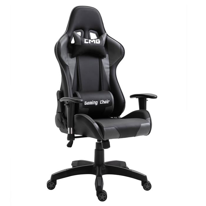 Chaise De Bureau Gaming, Revêtement Synthétique Noir Et dedans Meuble Gaming Chaise De Bureau Gaming, Revêtement Synthétique Noir Et dedans Meuble Gaming