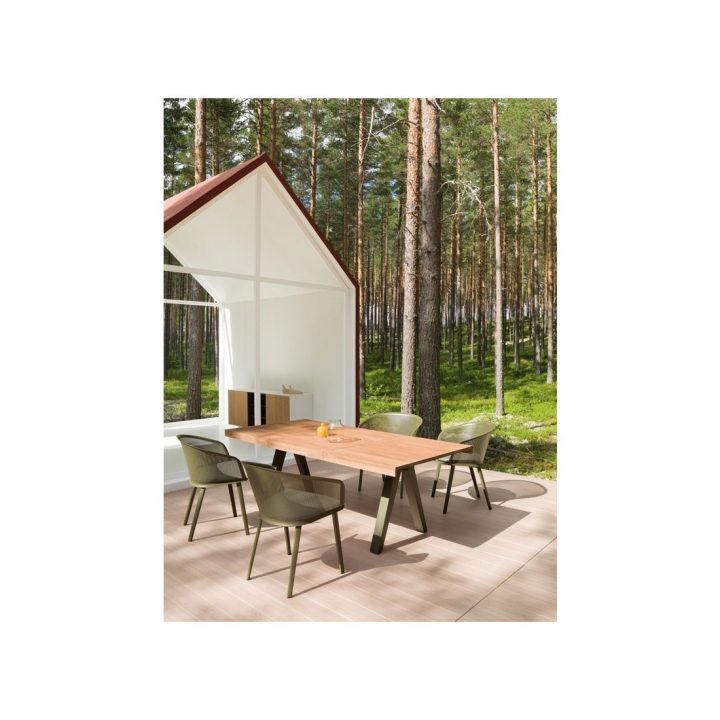 Chaise De Jardin Avec Accoudoirs Stampa Solid – Kettal tout Abri De Jardin Tampa