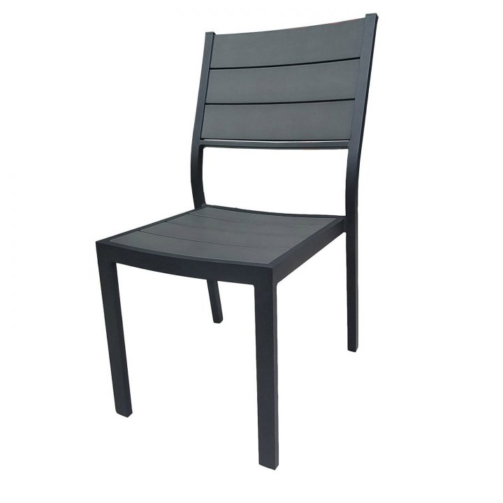 Chaise De Jardin En Résine Pratt Gris | Leroy Merlin intérieur Incinérateur De Jardin Leroy Merlin