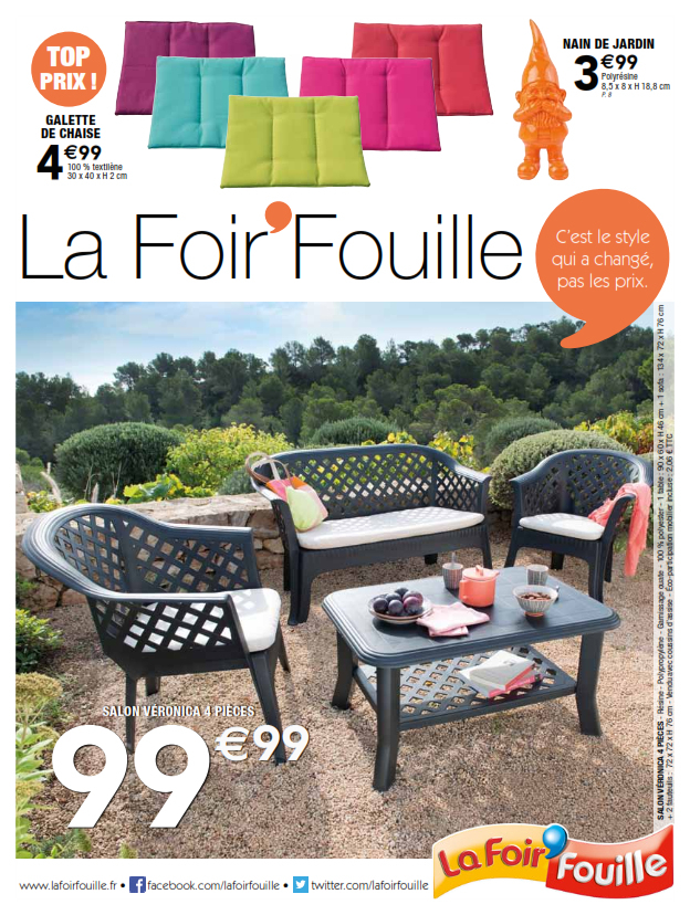 Chaise De Jardin La Foir'Fouille pour Coiffeuse Meuble La Foir'Fouille
