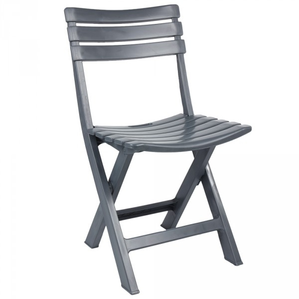 Chaise De Jardin Pliante Plastique Gris – Mobilier De tout Chaise De Jardin Pliante Pas Cher