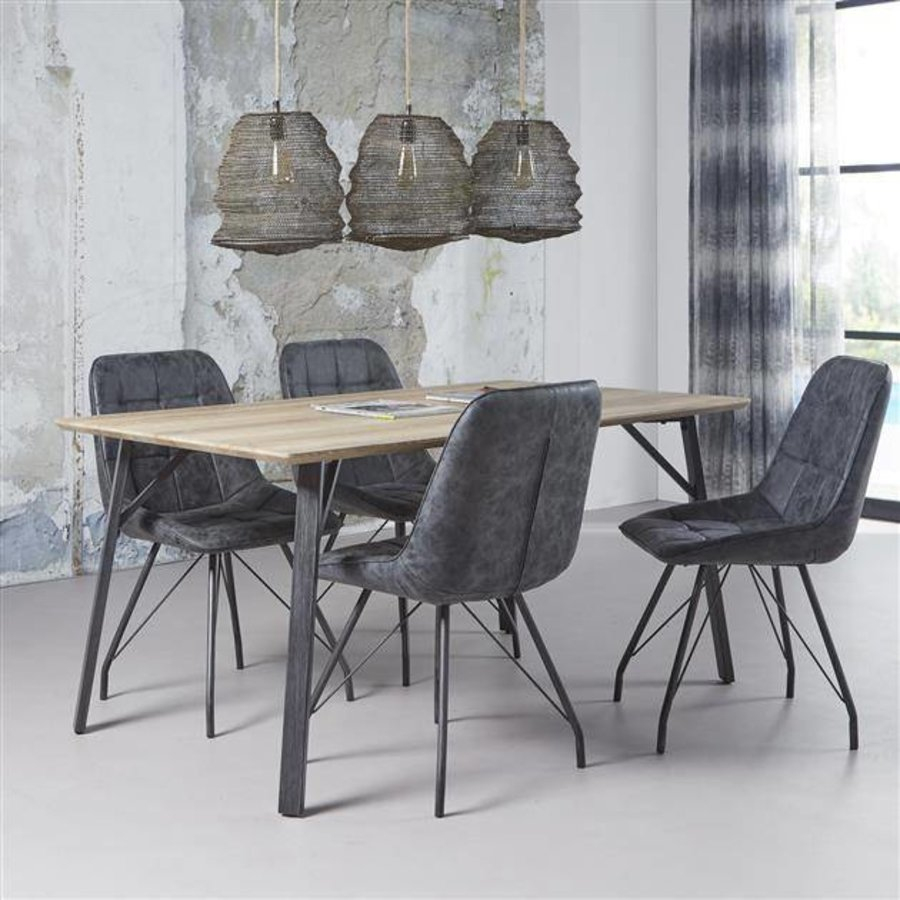Lot De 2 Fauteuils Chaises  Finition Tissu Beige  Pieds Métal Look