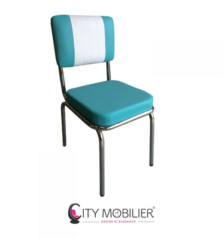 Chaise Diner Année 50 : Brooke – City Mobilier destiné Meuble Americain Chaise Diner Année 50 : Brooke – City Mobilier destiné Meuble Americain