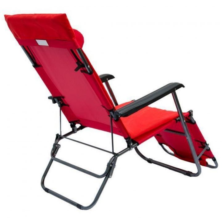 Chaise Longue Pliante 178X60Cm Dossier Inclinable avec Chaise De Jardin Pliante Pas Cher