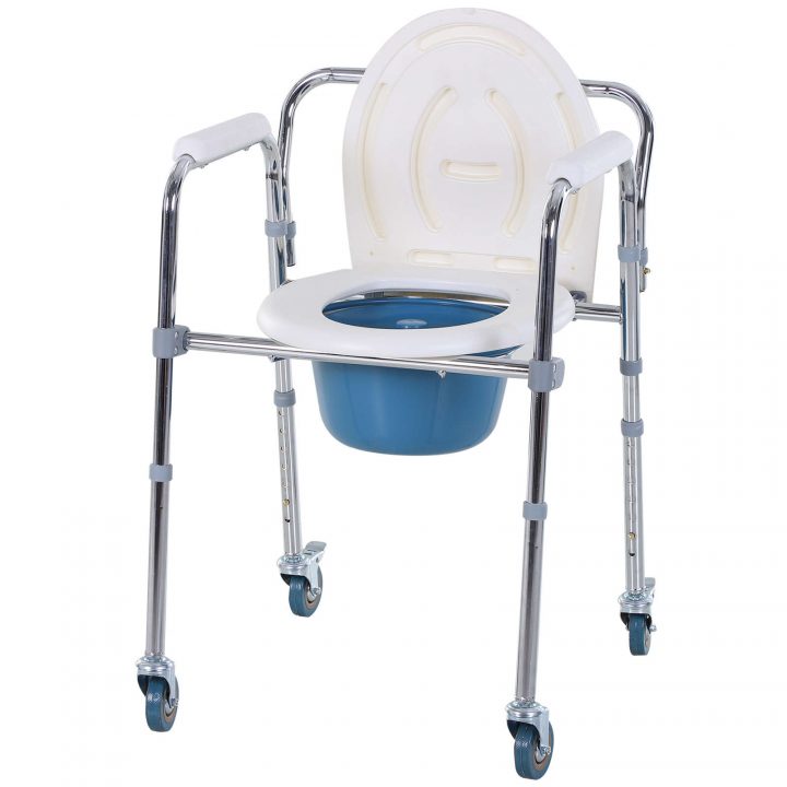 Chaise Percée À Roulettes – Chaise De Douche Acier Chromé Hdpe Blanc concernant Chaise De Douche À Roulettes Chaise Percée À Roulettes – Chaise De Douche Acier Chromé Hdpe Blanc concernant Chaise De Douche À Roulettes