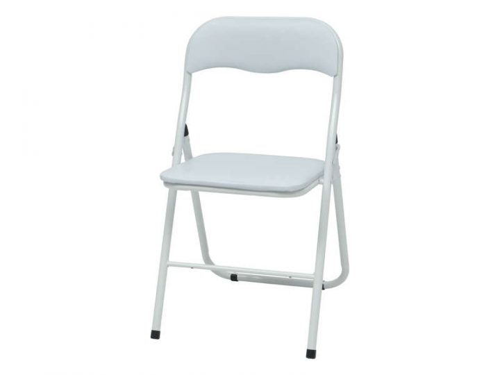 Chaise Pliante Breva Coloris Blanc – Vente De Table Et tout Chaise De Jardin Pliante Pas Cher