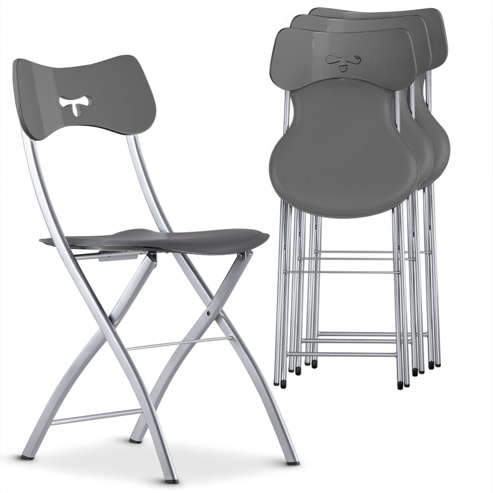 Chaise Pliante Grise Tedy tout Chaise Pliante Salle À Manger