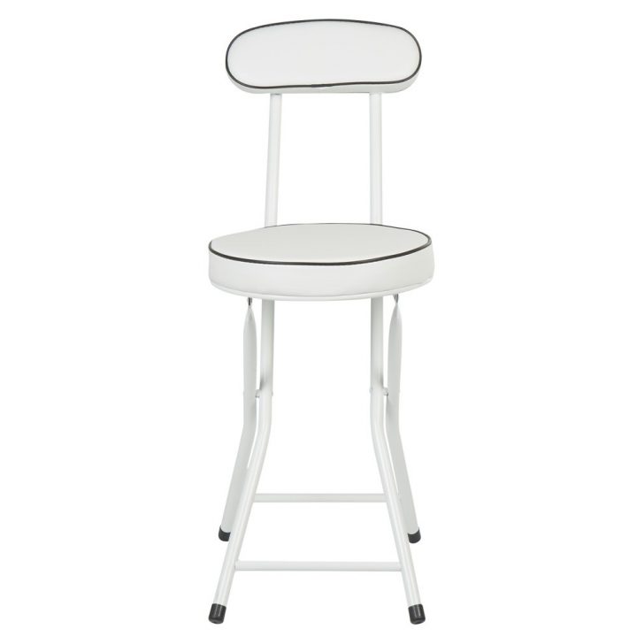 Chaise Pliante Tony Blanche – Tabouret – Salle À Manger Et dedans Chaise Chilienne Gifi