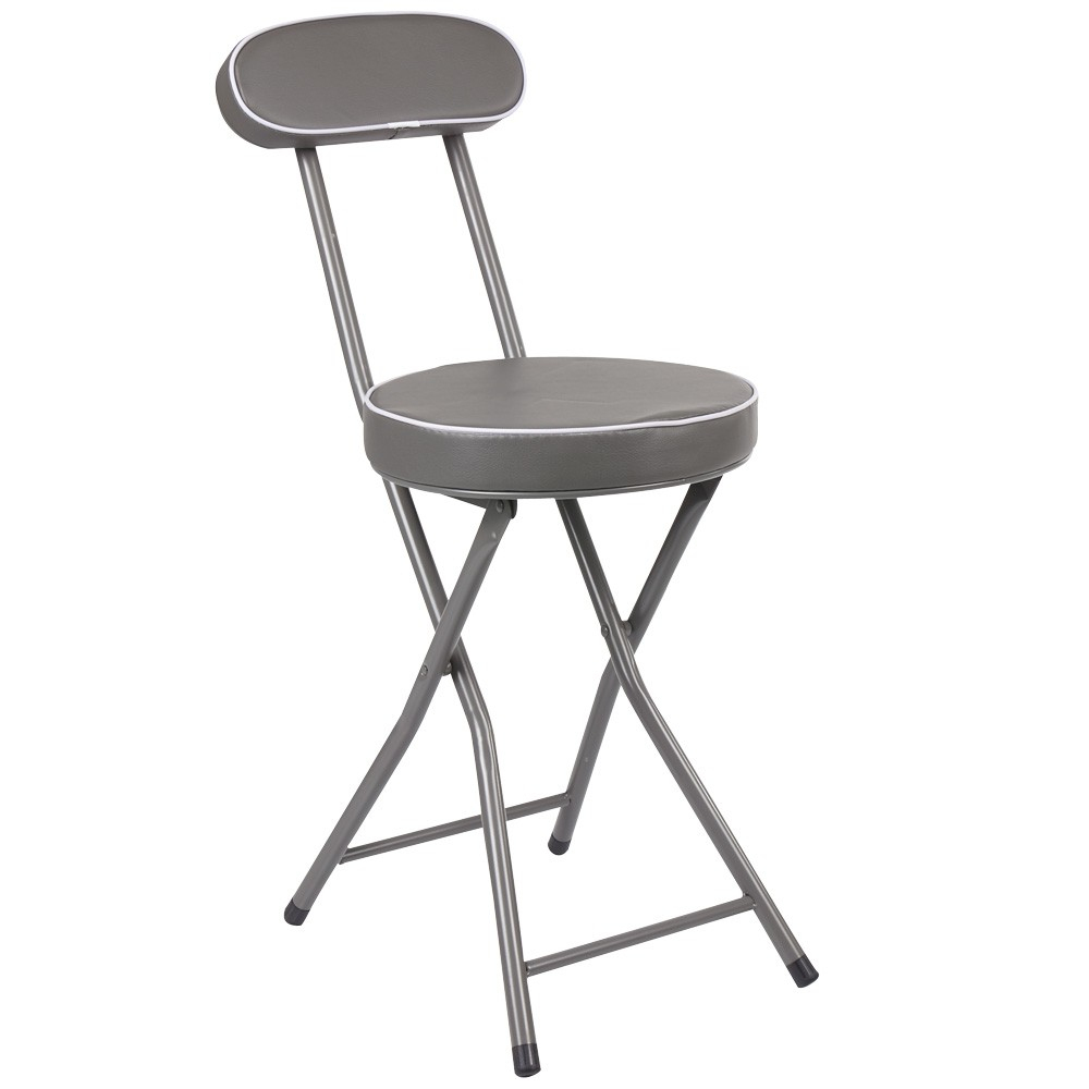 Chaise Pliante Tony Gris Anthracite intérieur Chaise Pliante Salle À Manger