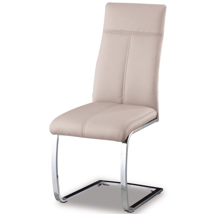 Chaise Salle À Manger Design Grise Eliott (Lot De 2) à Soldes Chaises Salle A Manger