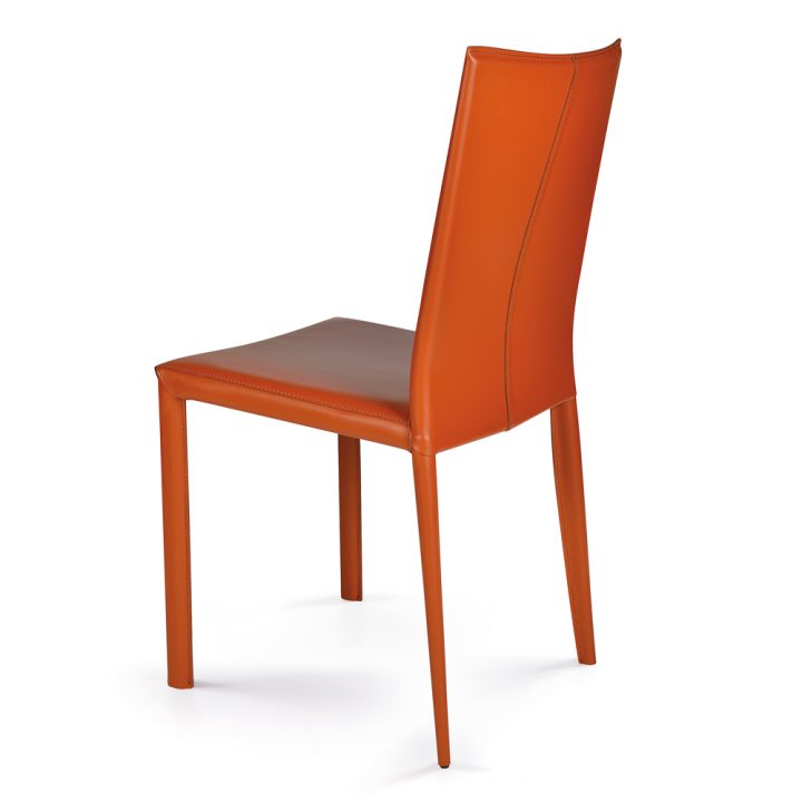 Chaise Salle À Manger Design Moderne H.88,5Cm Africa, Faite En Italie serapportantà Chaise Salle À Manger Design Italien