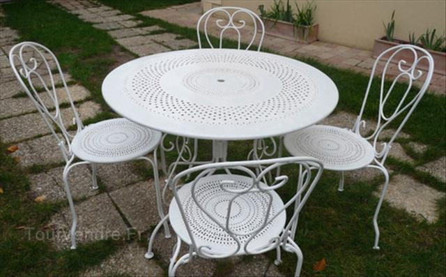 Chaise Salon De Jardin Fer Forgé – Veranda-Styledevie.fr dedans Salon De Jardin En Fer Forgé