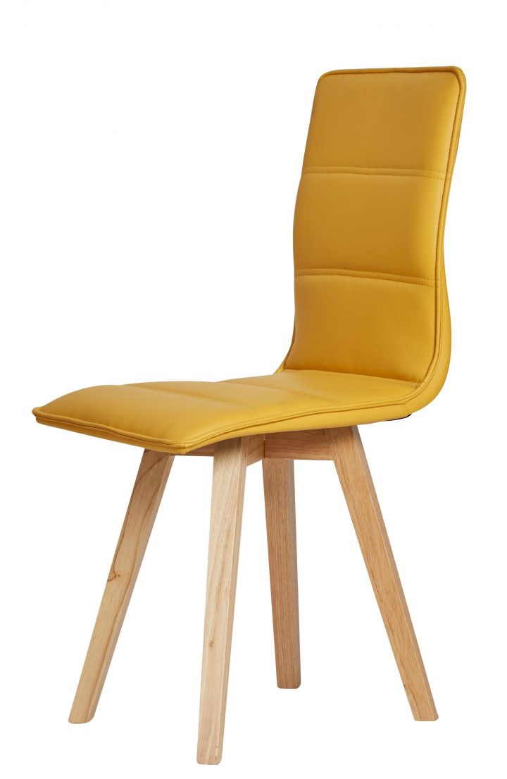 Chaise #scandinave Karla #jaune – But | Meuble Canapé concernant Chaises Salle À Manger But