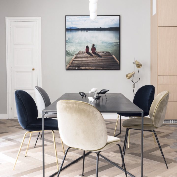 Chaise Velours Salle A Manger Élégant Cristina Velani tout Decor De Salle A Manger