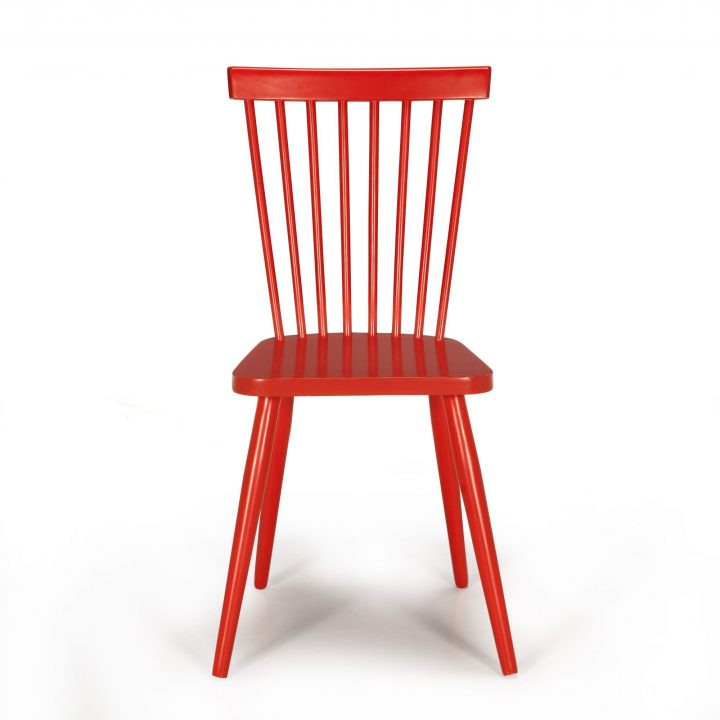 Chaise Vintage Rouge Cleo – Tables Et Chaises – Alinea Em intérieur Alinea Chaise