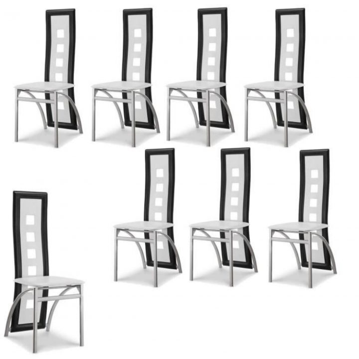 Chaises De Bar serapportantà Chaise Salle A Manger Pas Cher Lot De 4