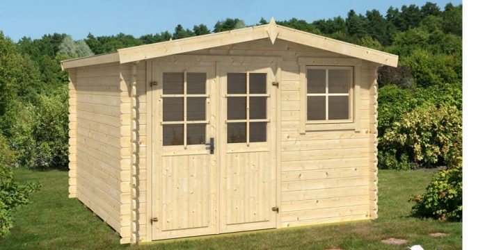 Chalet Bois 10M2 – L'Habis serapportantà Abri De Jardin Bois 12M2