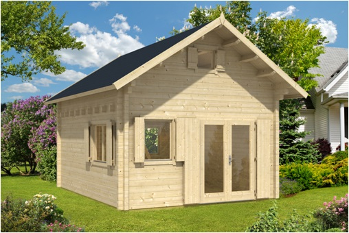 Chalet Bois Kit 20M2 intérieur Chalet En Bois 20M2