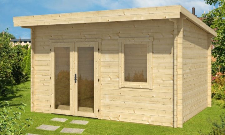 Chalet De Jardin 12M2 – Abri De Jardin Et Balancoire Idée pour Abri De Jardin Bois 12M2