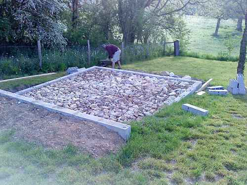 Chalet De Jardin Lozno 20,58M2 Instalee Depertement 36 pour Fondation Abri De Jardin Chalet De Jardin Lozno 20,58M2 Instalee Depertement 36 pour Fondation Abri De Jardin