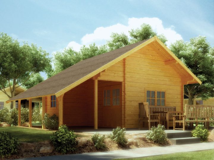 Chalet En Bois Habitable 20M2 | Joy Studio Design Gallery destiné Cabane De Jardin 20M2