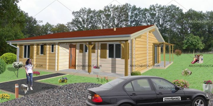 Chalet En Bois Habitable 80M2 Prix – Maison Parallele à Chalet En Kit Habitable Pas Cher
