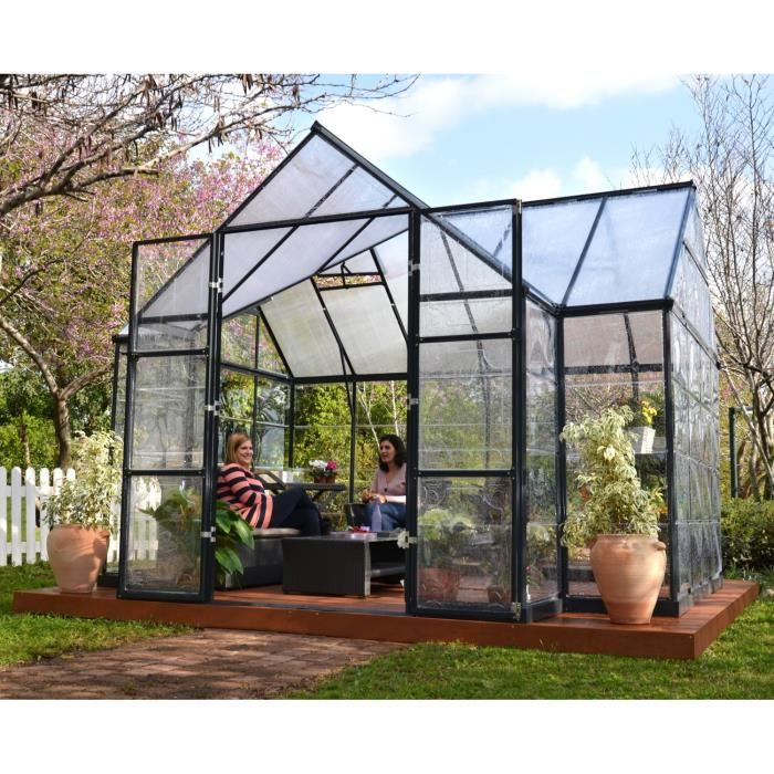 Chalet Et Jardin Orangerie – Serre En Alu Et Polycarbonate destiné Serre Polycarbonate Oogarden Chalet Et Jardin Orangerie – Serre En Alu Et Polycarbonate destiné Serre Polycarbonate Oogarden