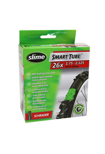 Chambre A Air Velo 26 X 1.75-2.10 Slime Valve Standard intérieur Chambre A Air Velo Anti Crevaison Chambre A Air Velo 26 X 1.75-2.10 Slime Valve Standard intérieur Chambre A Air Velo Anti Crevaison