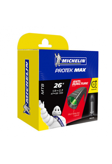 Chambre A Air Velo 26 X 1.85-2.30 Michelin Protek Max C4 encequiconcerne Chambre A Air Velo Anti Crevaison