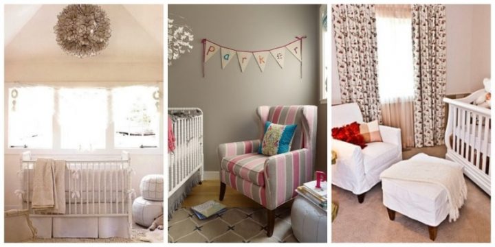 Chambre Bébé- 20 Idées De Déco Et De Meubles tout Rideau Occultant Chambre Bébé