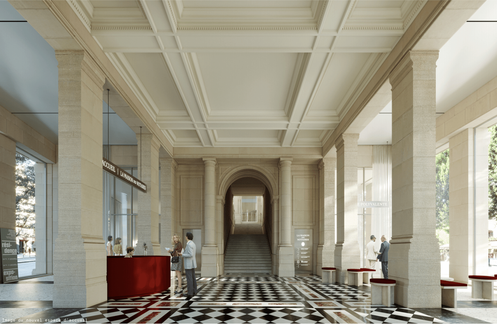 Chambre Des Notaires De Paris: Architecture Competition encequiconcerne Chambre Des Notaires 44