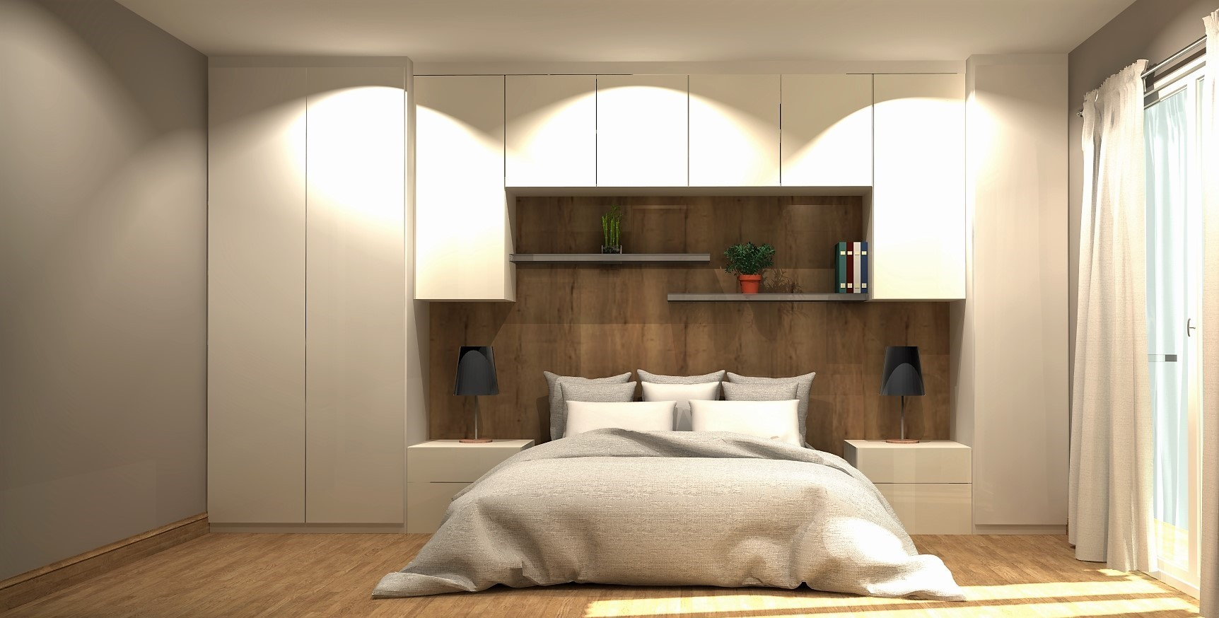 Chambre Parentale Design Sur Mesure Style Atelier À Nantes destiné Couleur Chambre Parental