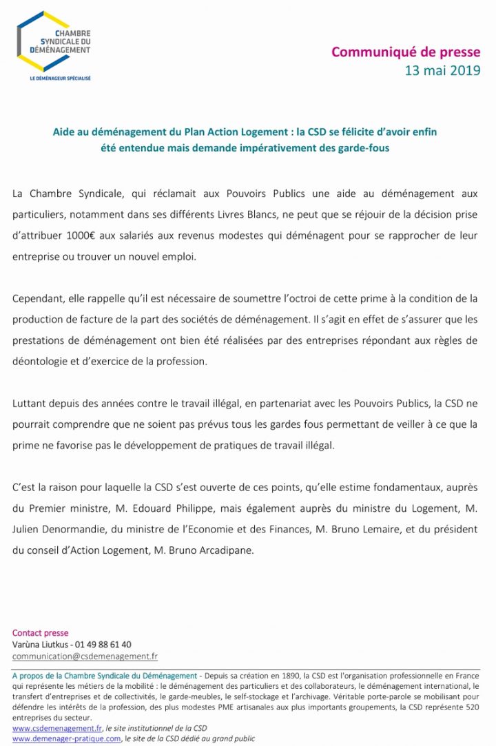 Chambre Syndicale Du Demenagement Élégant Serge Fontaine intérieur Chambre Syndicale Des Déménageurs