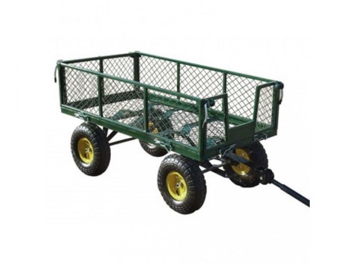 Chariot De Jardin Chariot De Transport A Main Remorque A concernant Chariot De Jardin 4 Roues