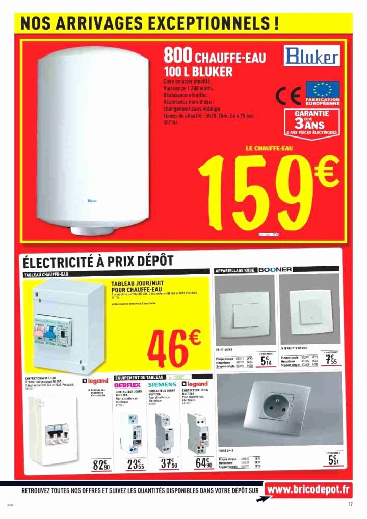 Chauffe Eau Electrique 300L Brico Depot Nouveau Chauffe avec Adoucisseur D Eau Brico Dépot