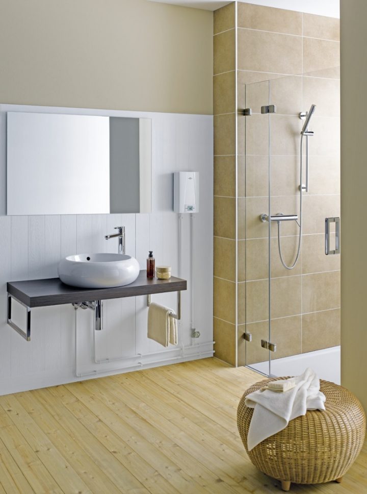 Chauffe-Eau Instantane Électrique Monophase 3.8 L/min – 5.0 L/min Cex9-Mps intérieur Chauffe Eau Instantané Douche