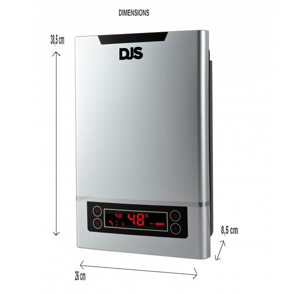 Chauffe-Eau Instantané Pacific 110 Monophasé 11 Kw – Djs-France tout Chauffe Eau Instantané Pour Douche