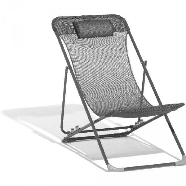 Chilienne Avec Têtière 3 Positions Grise – Transat / Hamac dedans Chilienne Garden Gifi Chilienne Avec Têtière 3 Positions Grise – Transat / Hamac dedans Chilienne Garden Gifi