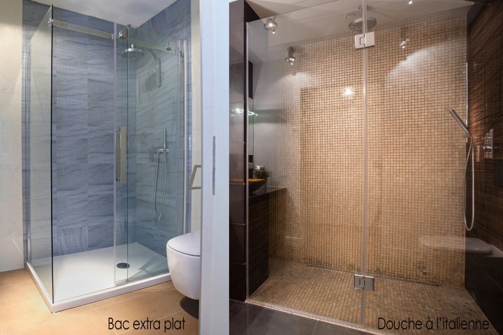 Choisir Sa Nouvelle Douche Pour La Salle De Bains – Carglass encequiconcerne Bac De Douche À L Italienne