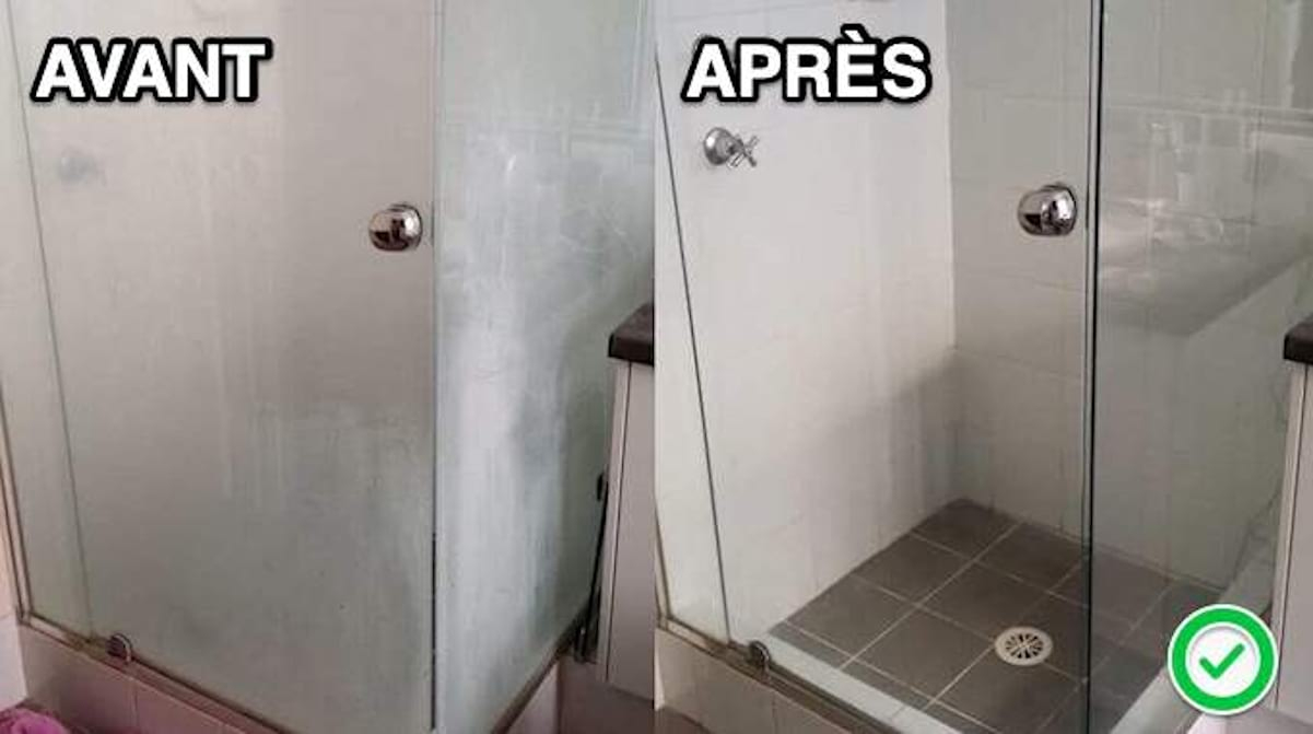 Citron + Gros Sel : L’Astuce Magique Pour Nettoyer Les Parois De Douche ! intérieur Nettoyer Paroi De Douche