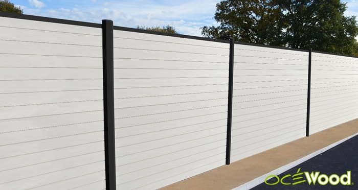 Cloture Blanche – Tout Le Matériel Pour Son Jardin avec Panneau Pvc Jardin