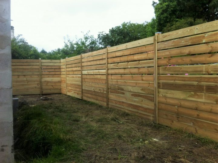 Clôture En Bois Ajourée À Lille Pévèle-Carembault-Wood encequiconcerne Panneaux À Lames Déstructurées En Bois Massif