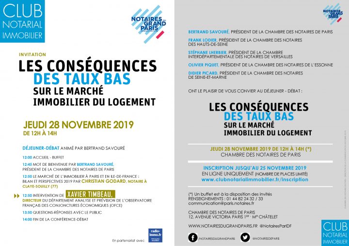 Club Notarial Immobilier – Marché De L'immobilier – Xavier serapportantà Chambre Des Notaires 44 Club Notarial Immobilier – Marché De L'immobilier – Xavier serapportantà Chambre Des Notaires 44