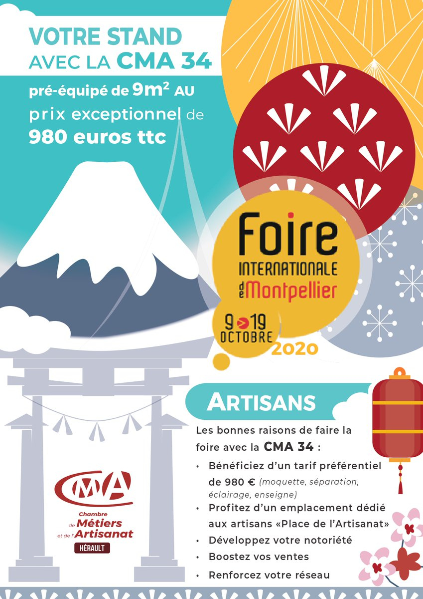 Cma34 (@cma_Herault) | Twitter encequiconcerne Chambre Des Métiers Montpellier