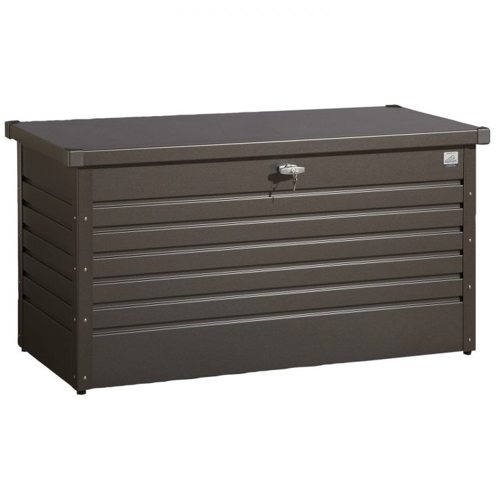 Coffre De Jardin Métal Gris Anthracite, L.134 X H.71 X P serapportantà Malle De Jardin Coffre De Jardin Métal Gris Anthracite, L.134 X H.71 X P serapportantà Malle De Jardin